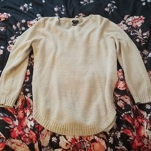 Cream color sweater